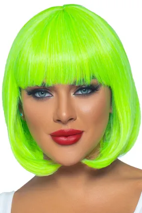 12 Neon short bob wig