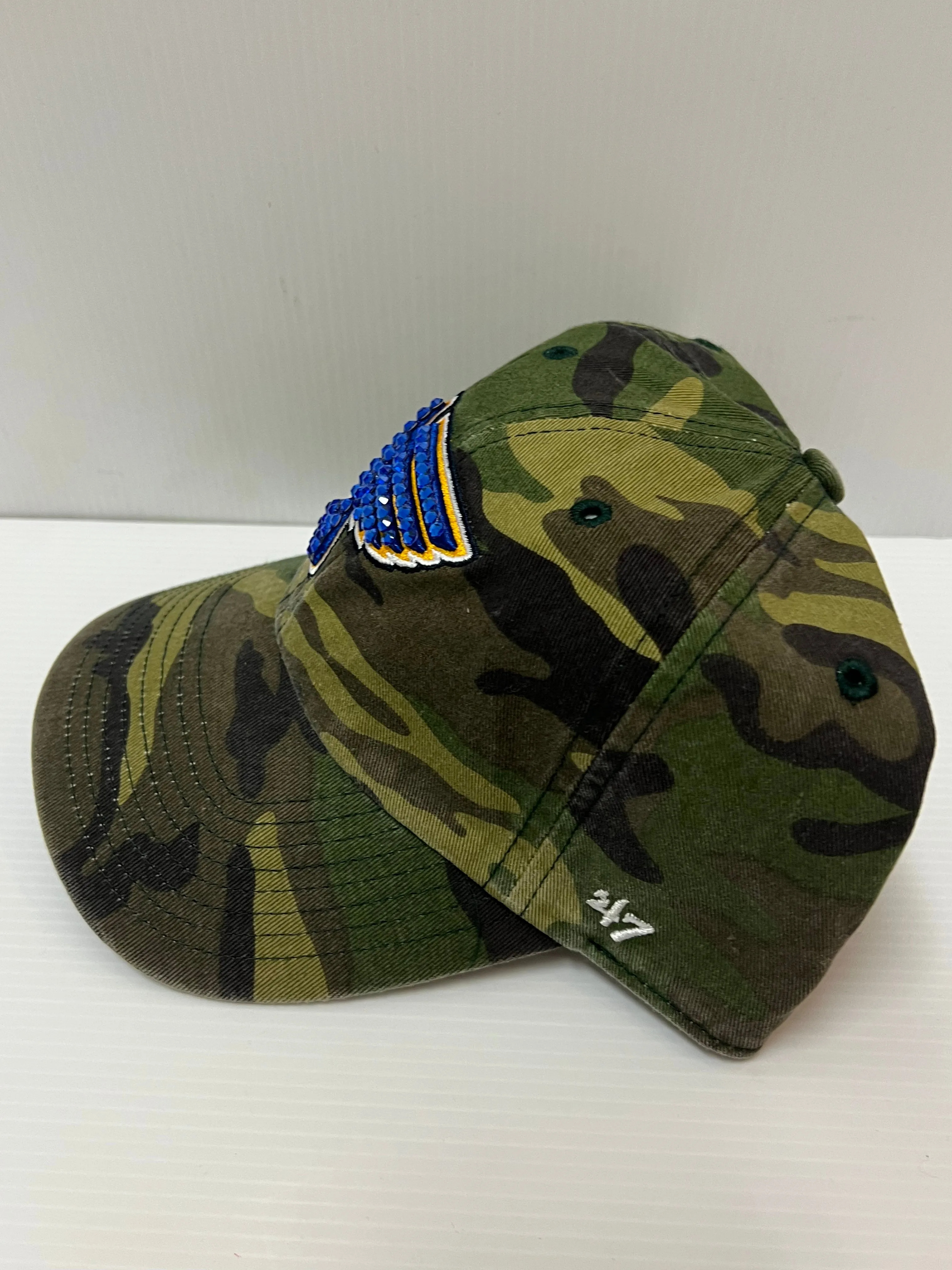 2LU ‘Stl Blues Camo Bling Hat’