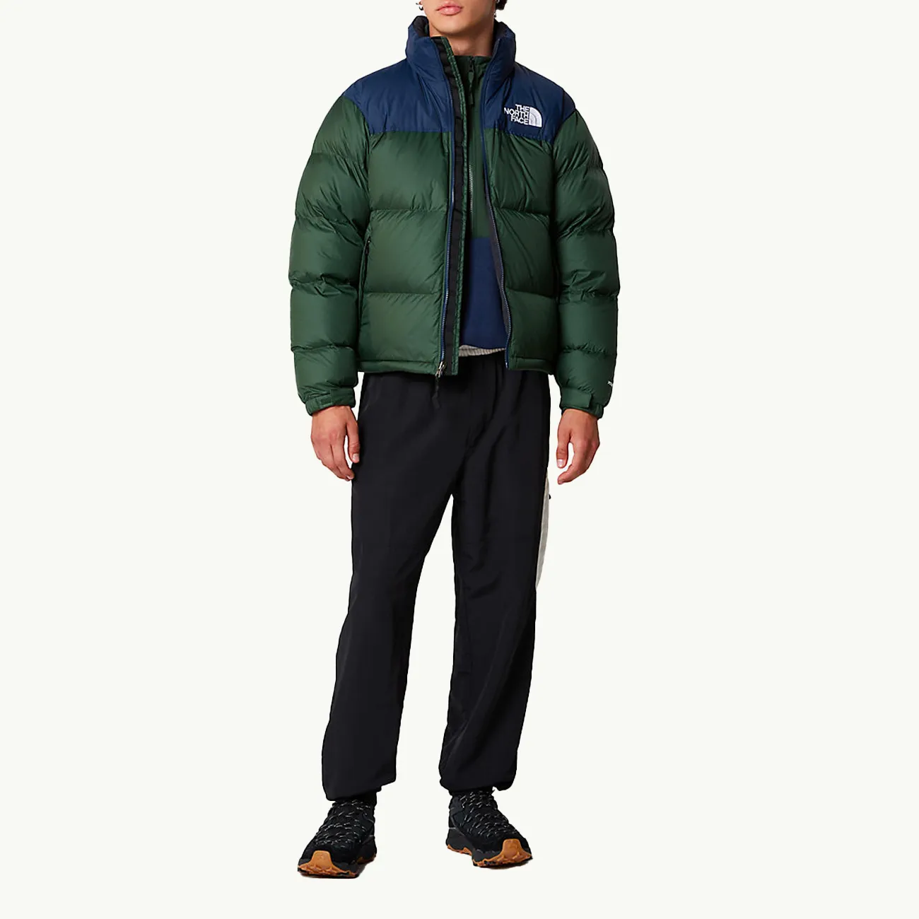 96 RETRO NUPTSE JACKET PINE NEEDLE SUMMIT NAVY