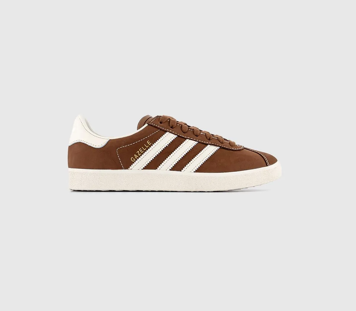 adidas Gazelle 85 Preloved Brown Chalk White Wonder White Trainers