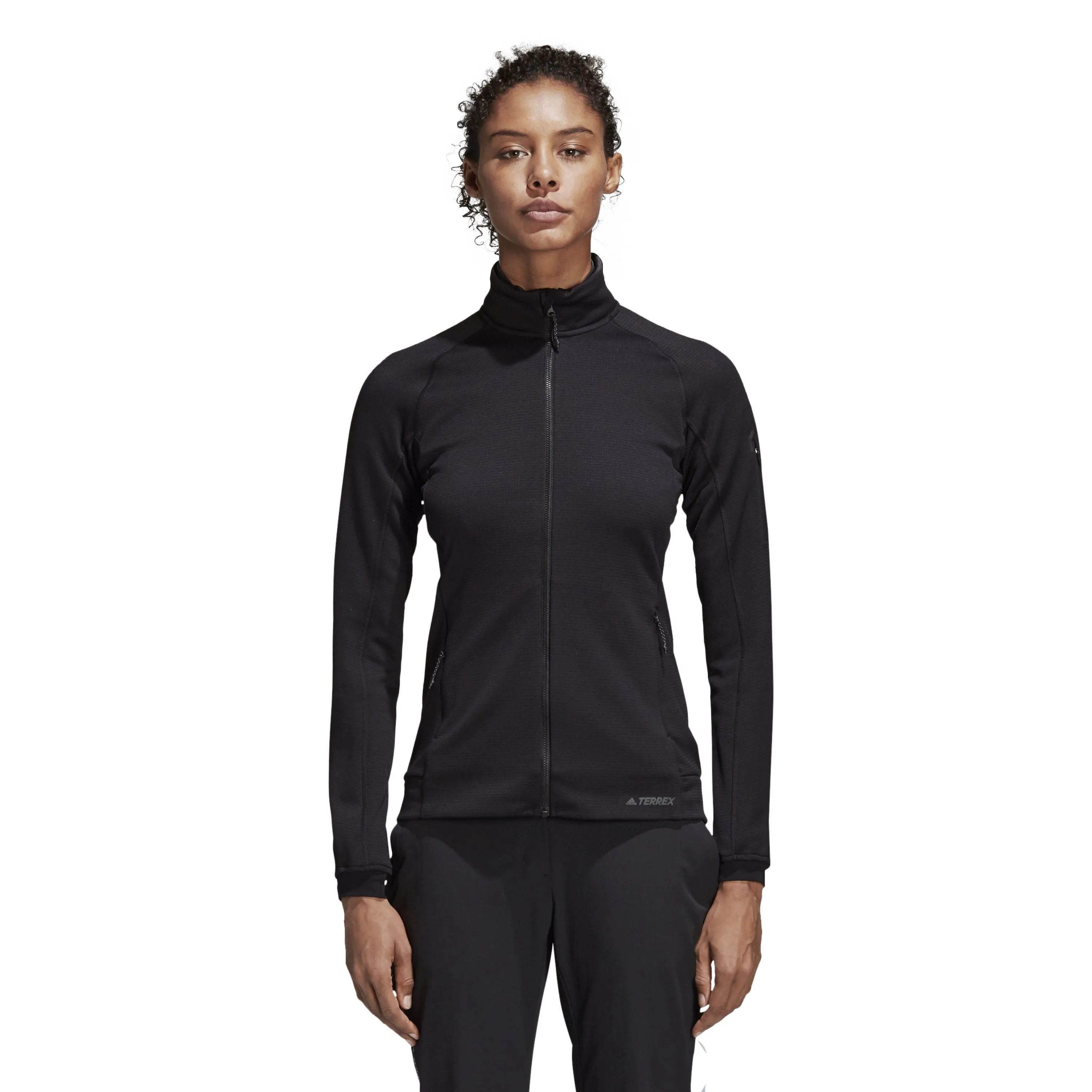 adidas Women's Stockhorn Fleece II Jacket Black M