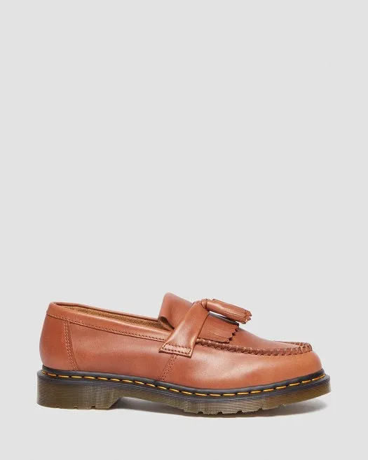 ADRIAN CARRARA LEATHER TASSEL LOAFERS