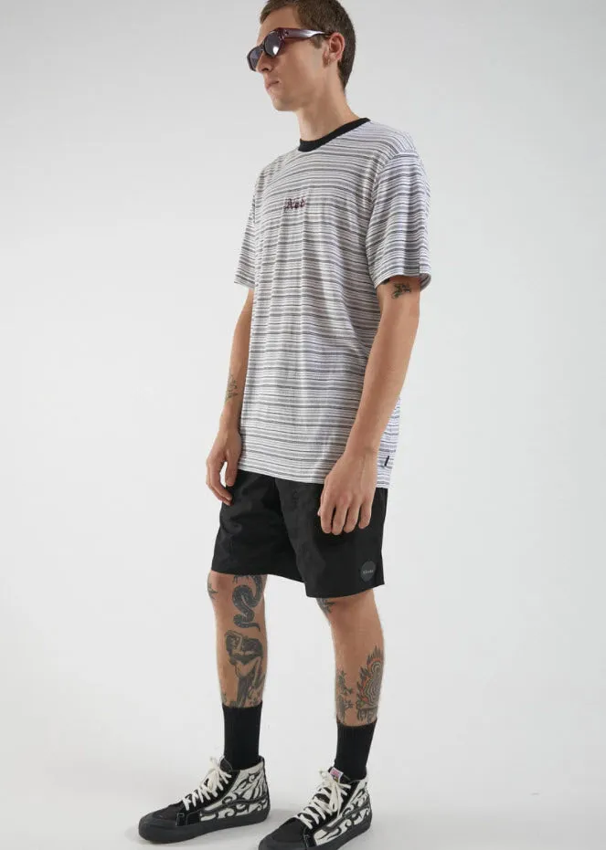 Afends Exit Hemp Retro Fit Tee White M204100