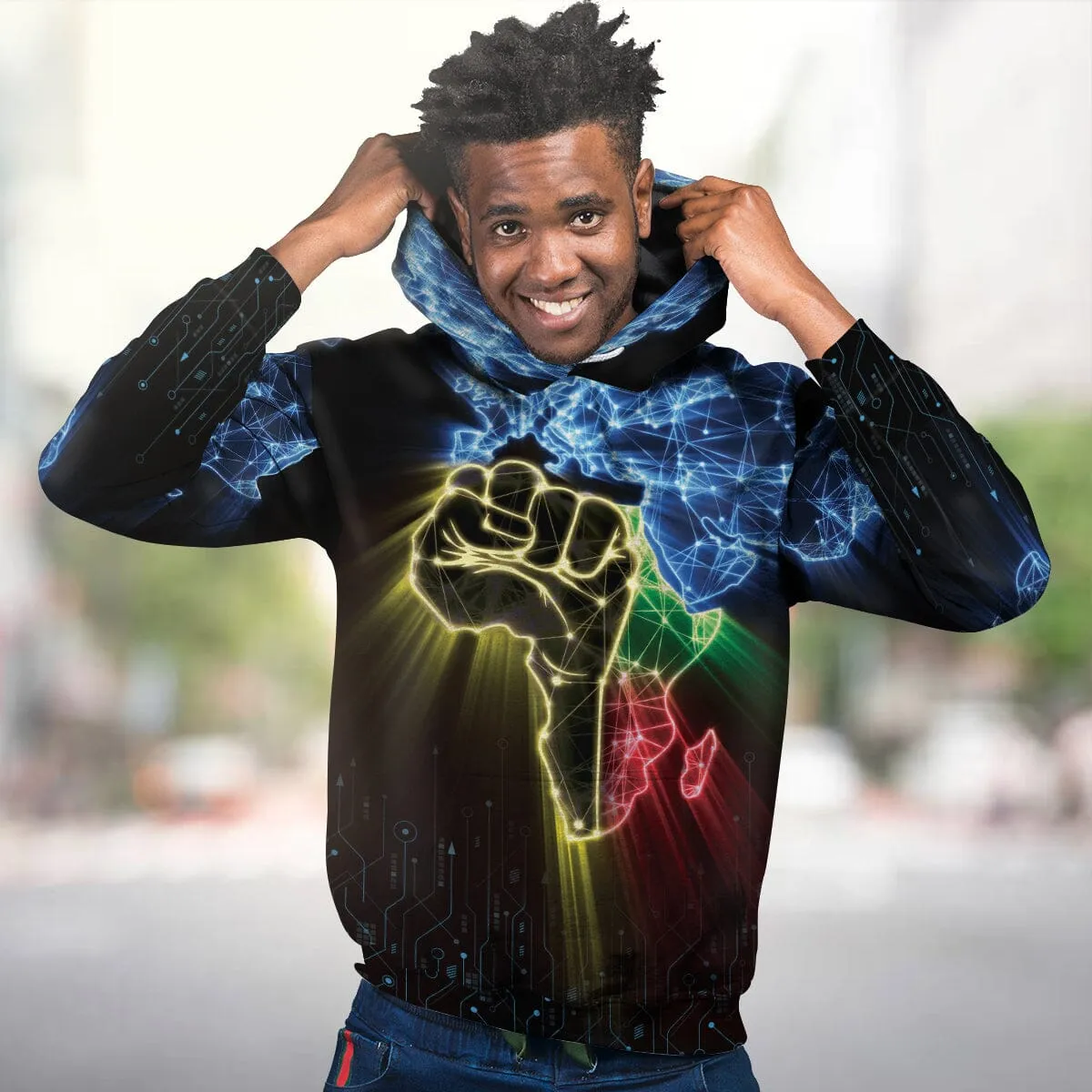 African Pride All-over Hoodie