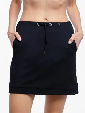 Alexa 17" Athleisure Skirt - Black