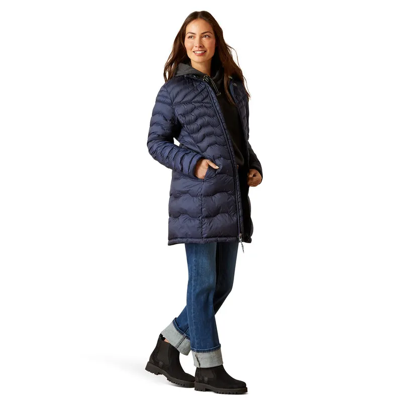 'Ariat' Women's Ideal Down Coat - Navy