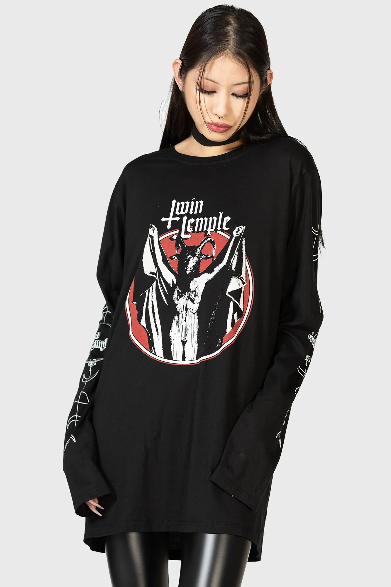 Baphomette Long Sleeve Top