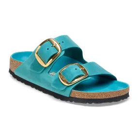 Birkenstock Arizona Big Buckle Slide Sandal (Women) - Biscay Bay Oiled Leather