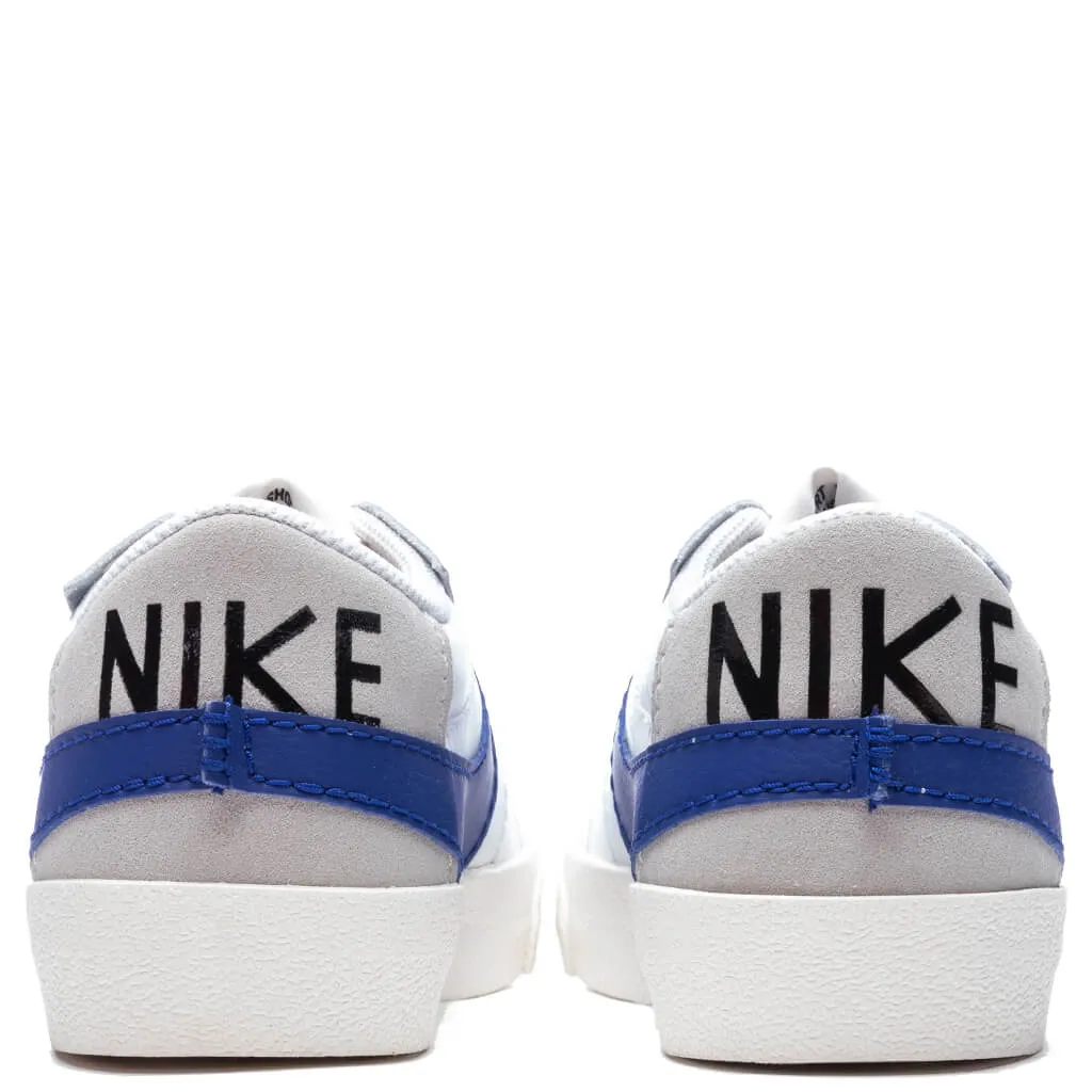 Blazer Low '77 Jumbo - White/Old Royal/Light Bone/Sail