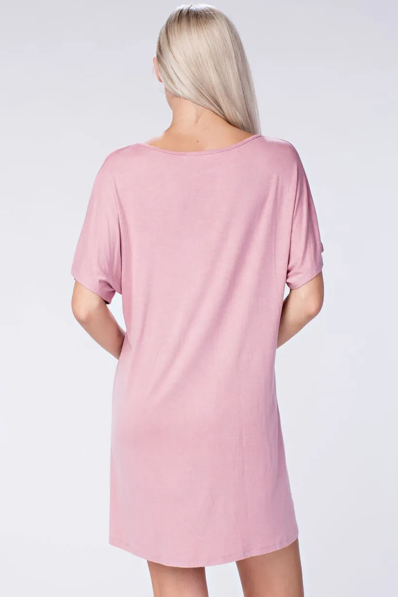 Bride Squad T-Shirt Dress