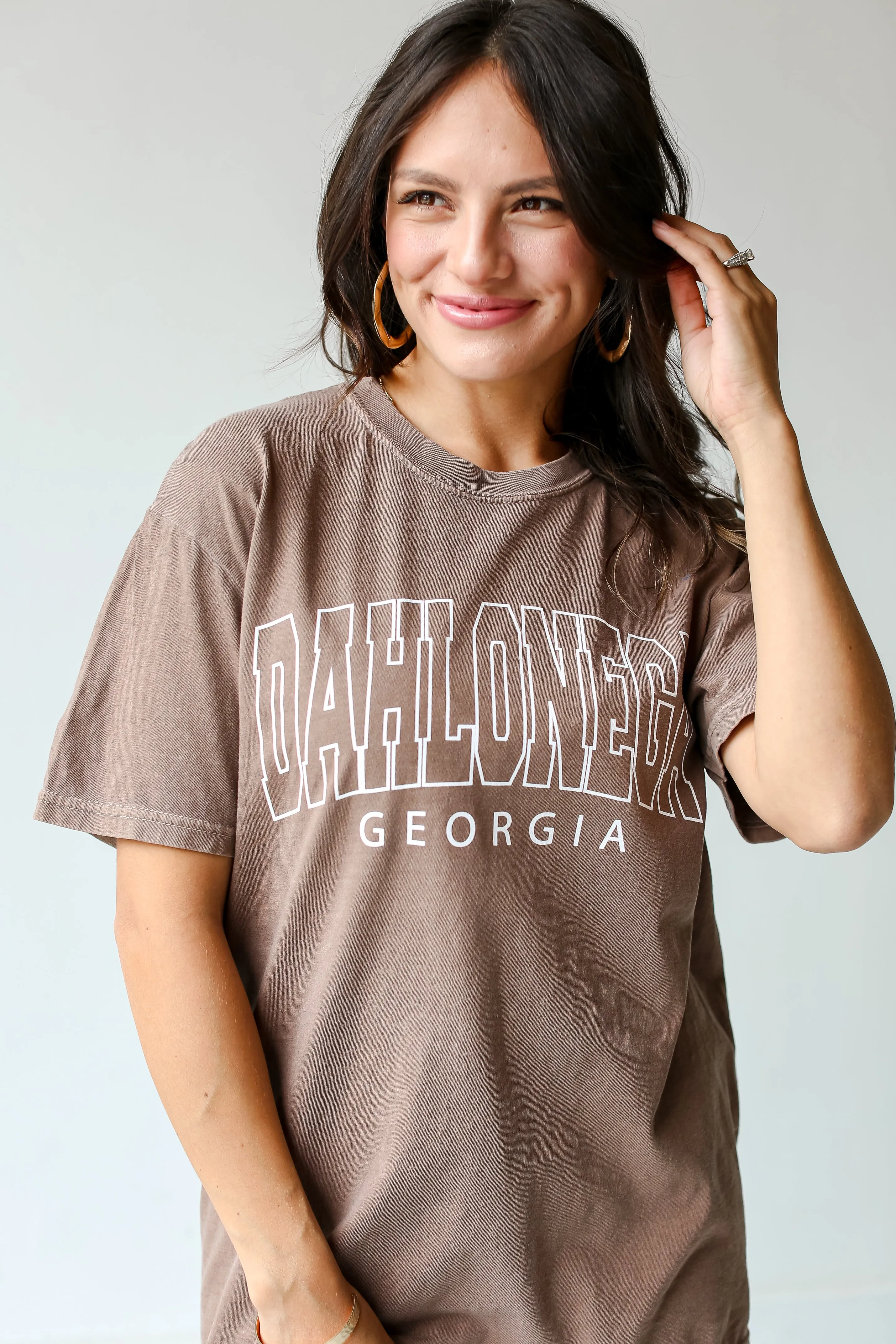 Brown Dahlonega Georgia Tee