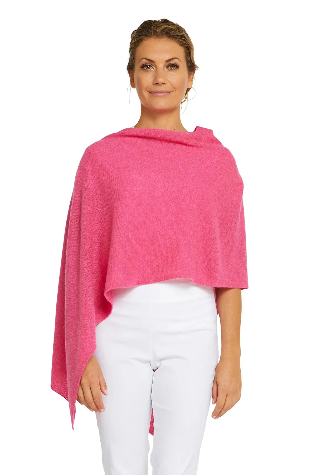 Cashmere Topper - Bloom Pink