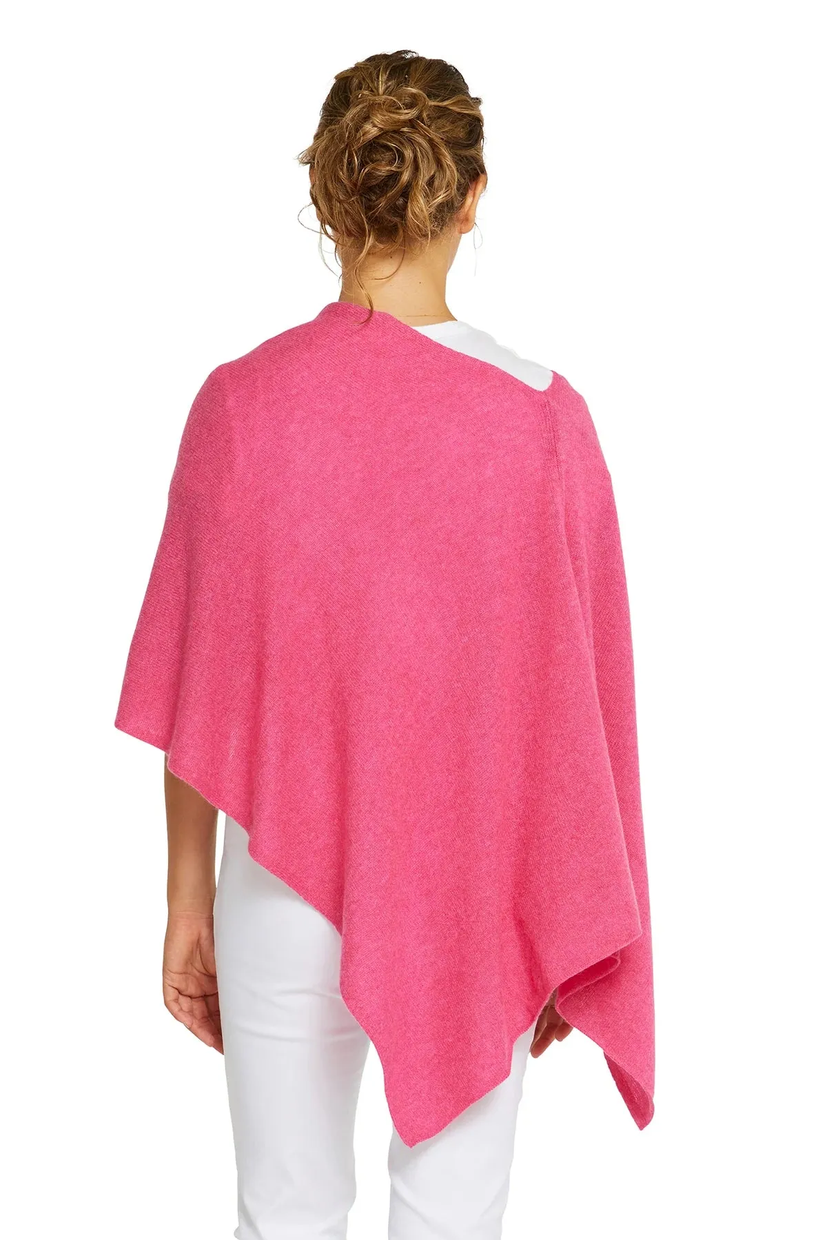 Cashmere Topper - Bloom Pink