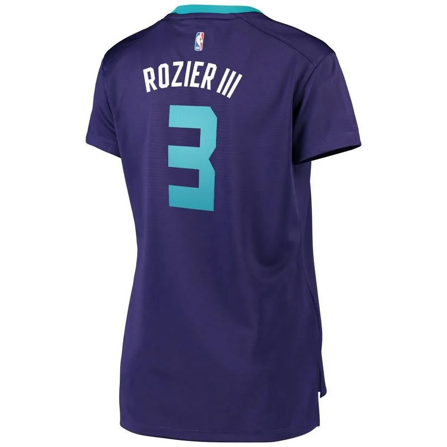 Charlotte Hornets Terry Rozier Fanatics Branded Replica Fast Break Statement Jersey Womens - Purple | Ireland F6602F0