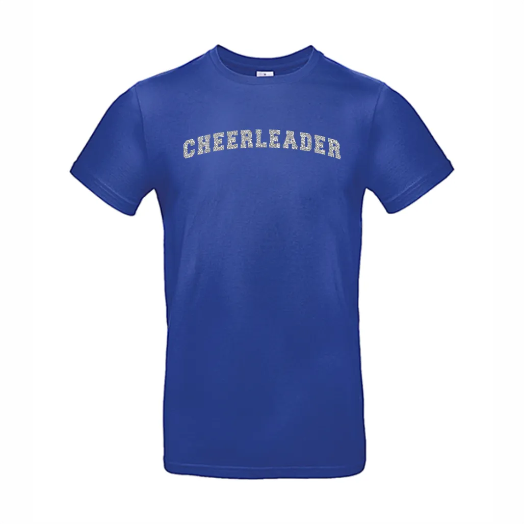 Cheerleader bent t-shirt