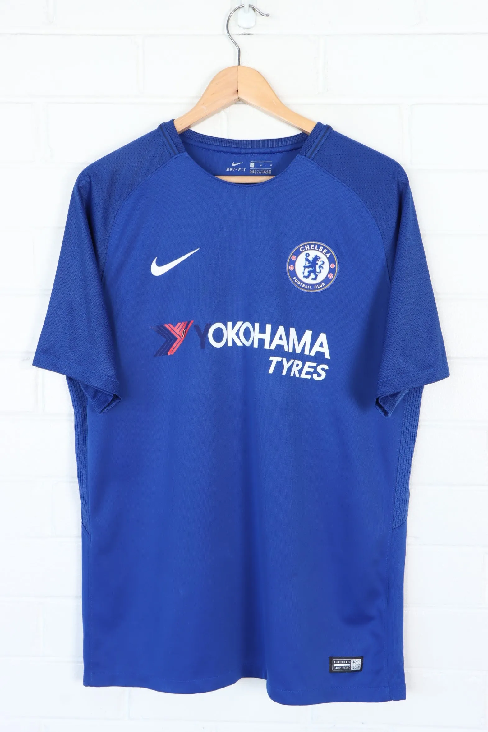 Chelsea 2017/2018 NIKE Home Soccer Jersey (L)