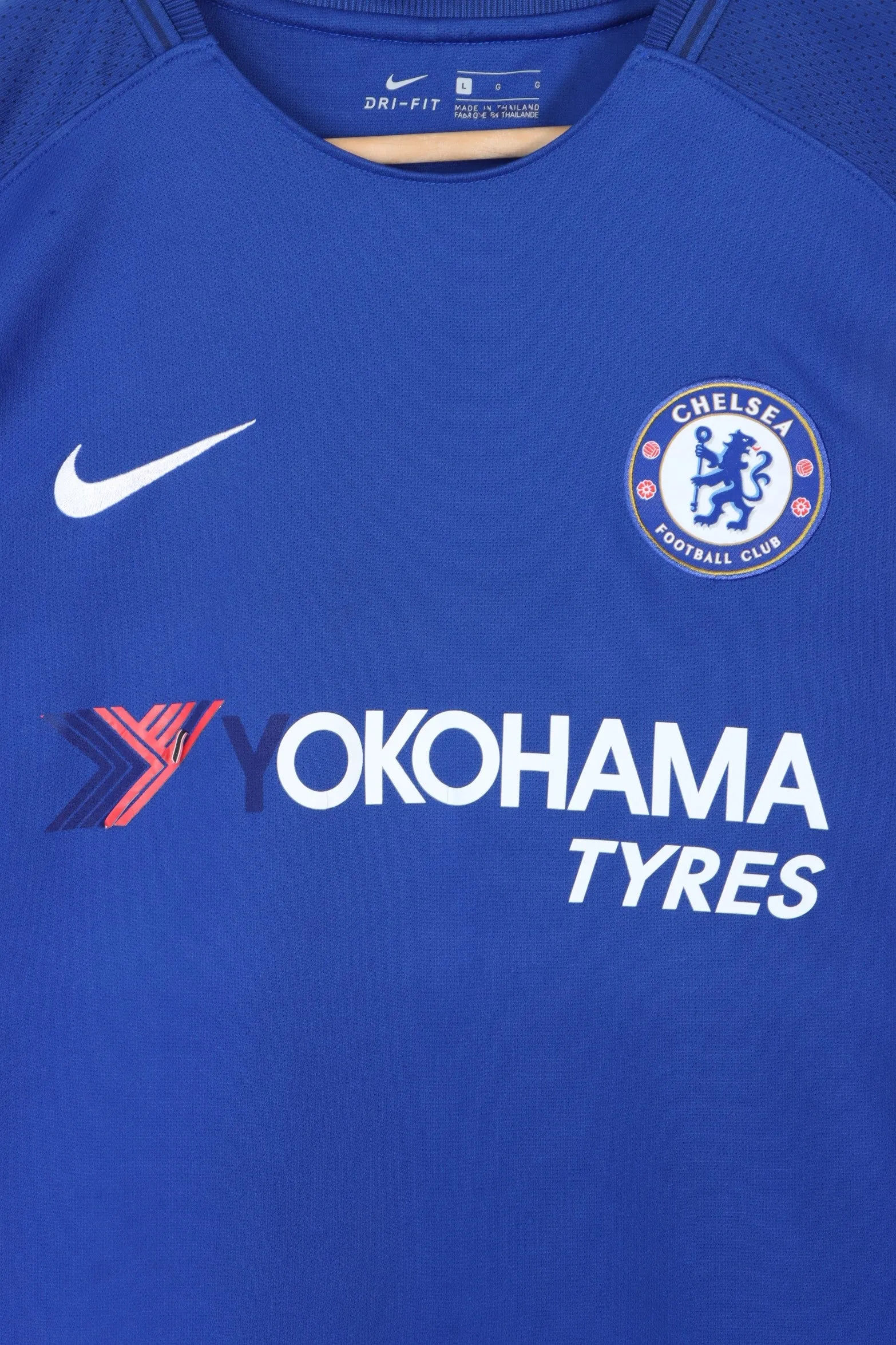 Chelsea 2017/2018 NIKE Home Soccer Jersey (L)