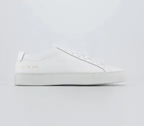 Common Projects Achillies Low W White Mono