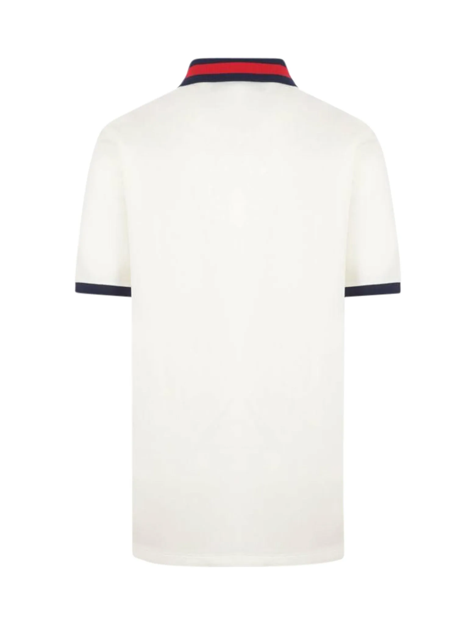 COTTON PIQUET POLO SHIRT WITH WEB COLLAR