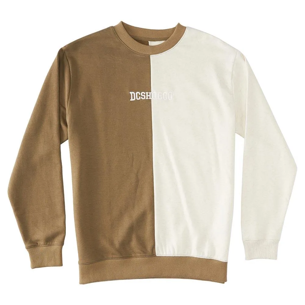 DC Baseline Crew Sweatshirt - Capers/Oat Heather