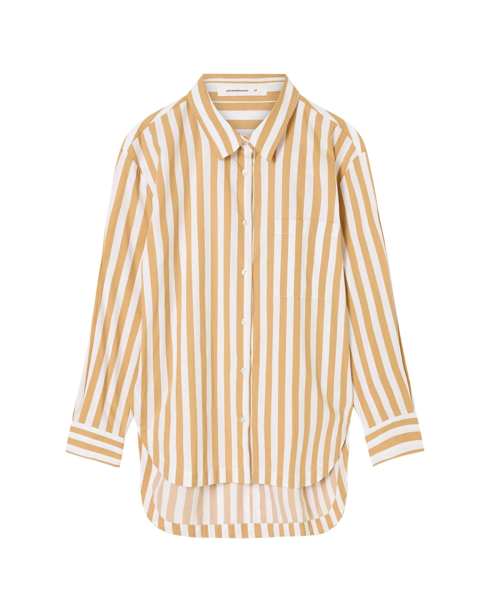 EVERYDAY SHIRT - TAN STRIPE