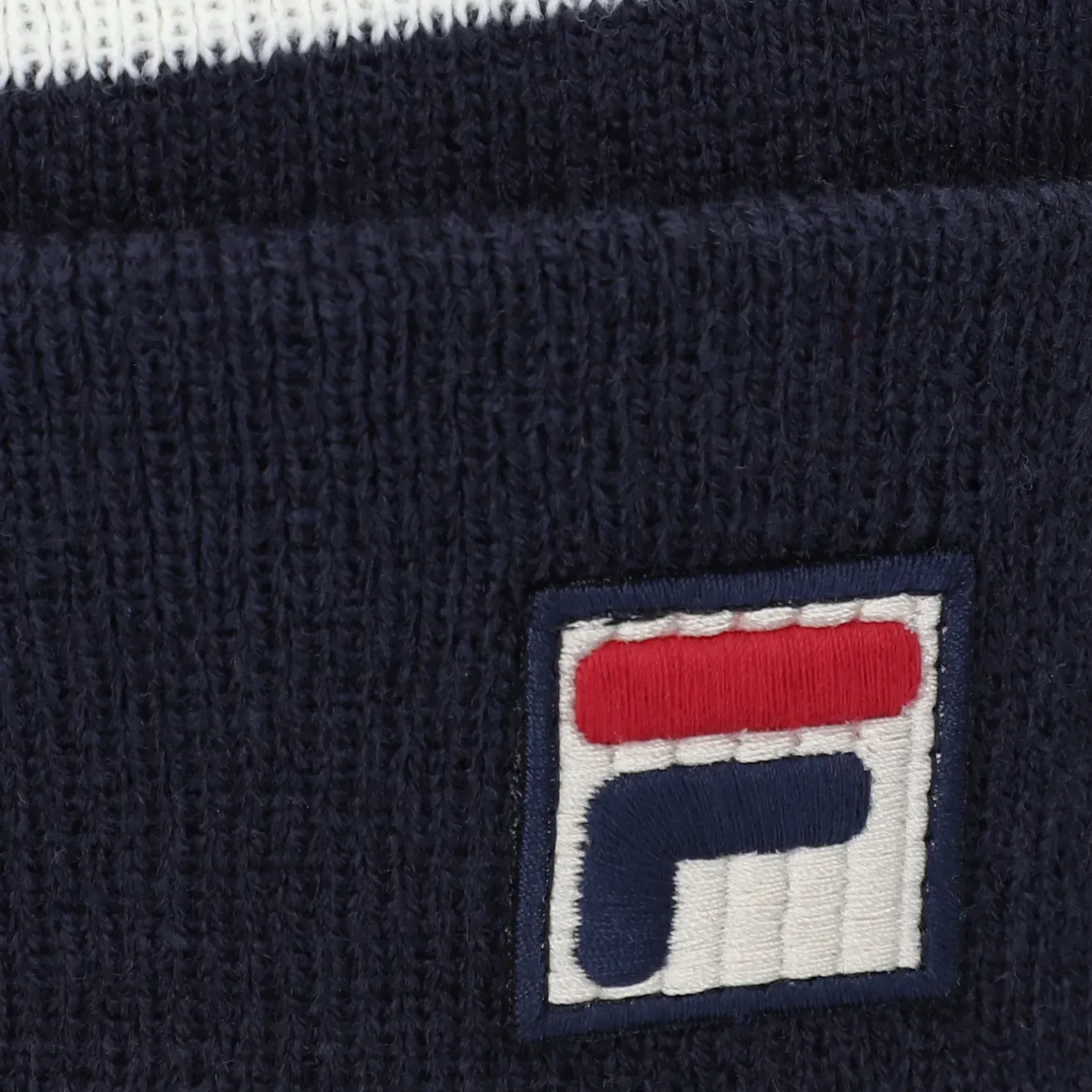 Fila Linus Knitted Beanie Hat Navy