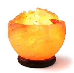 Himalayan Rock Salt Bowl Lamp