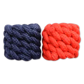 Horn Knot 6 Pack Red & Blue