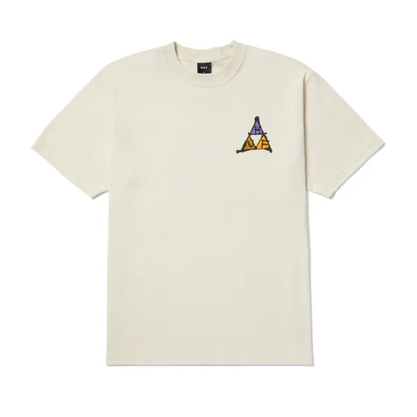 Huf No-Fi TT S/S T-Shirt - Bone