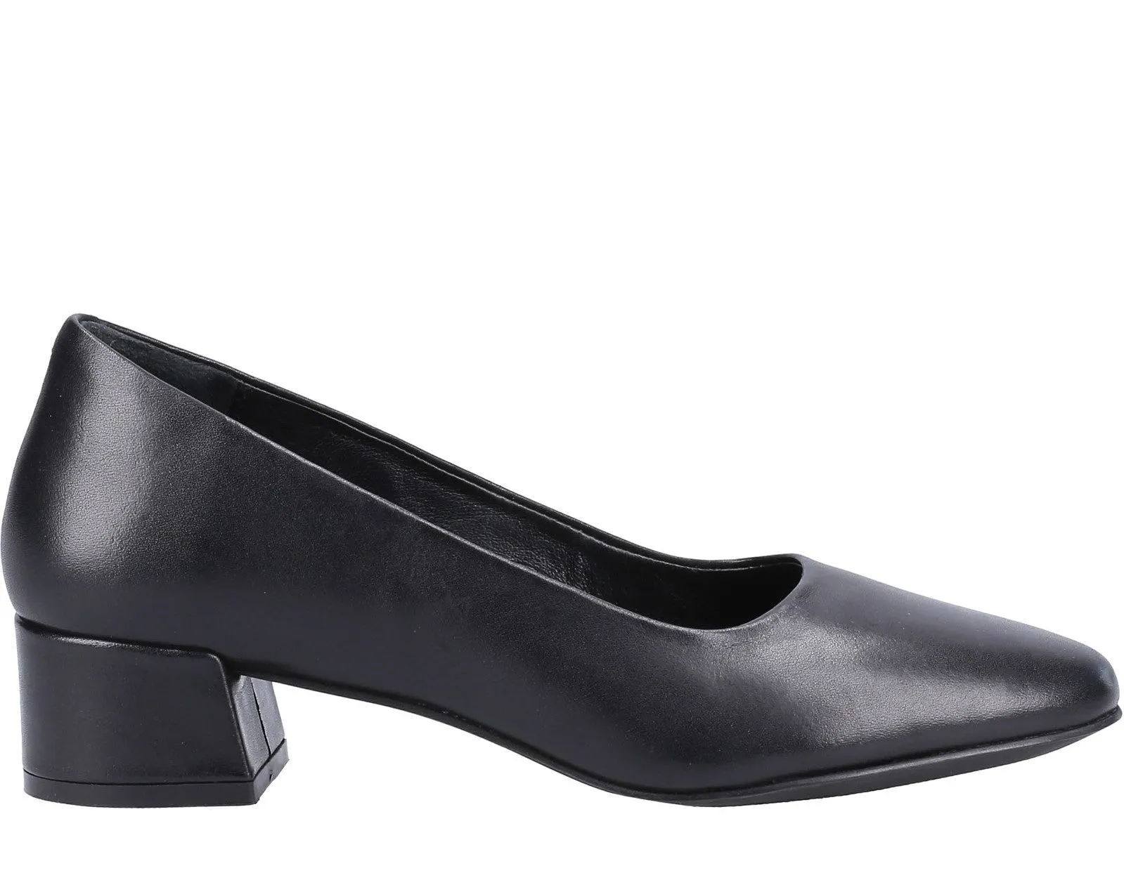 Hush Puppies Alina Womens Leather Court Shoe