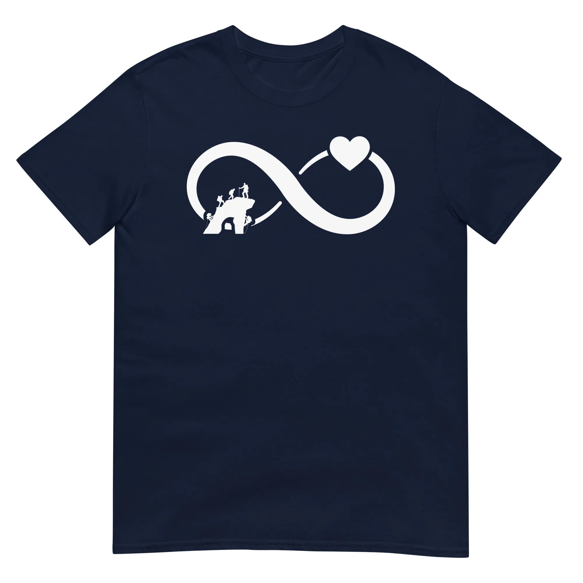 Infinity Heart and Climbing - T-Shirt (Unisex)