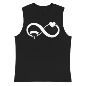 Infinity Heart and Paragliding - Muskelshirt (Unisex)