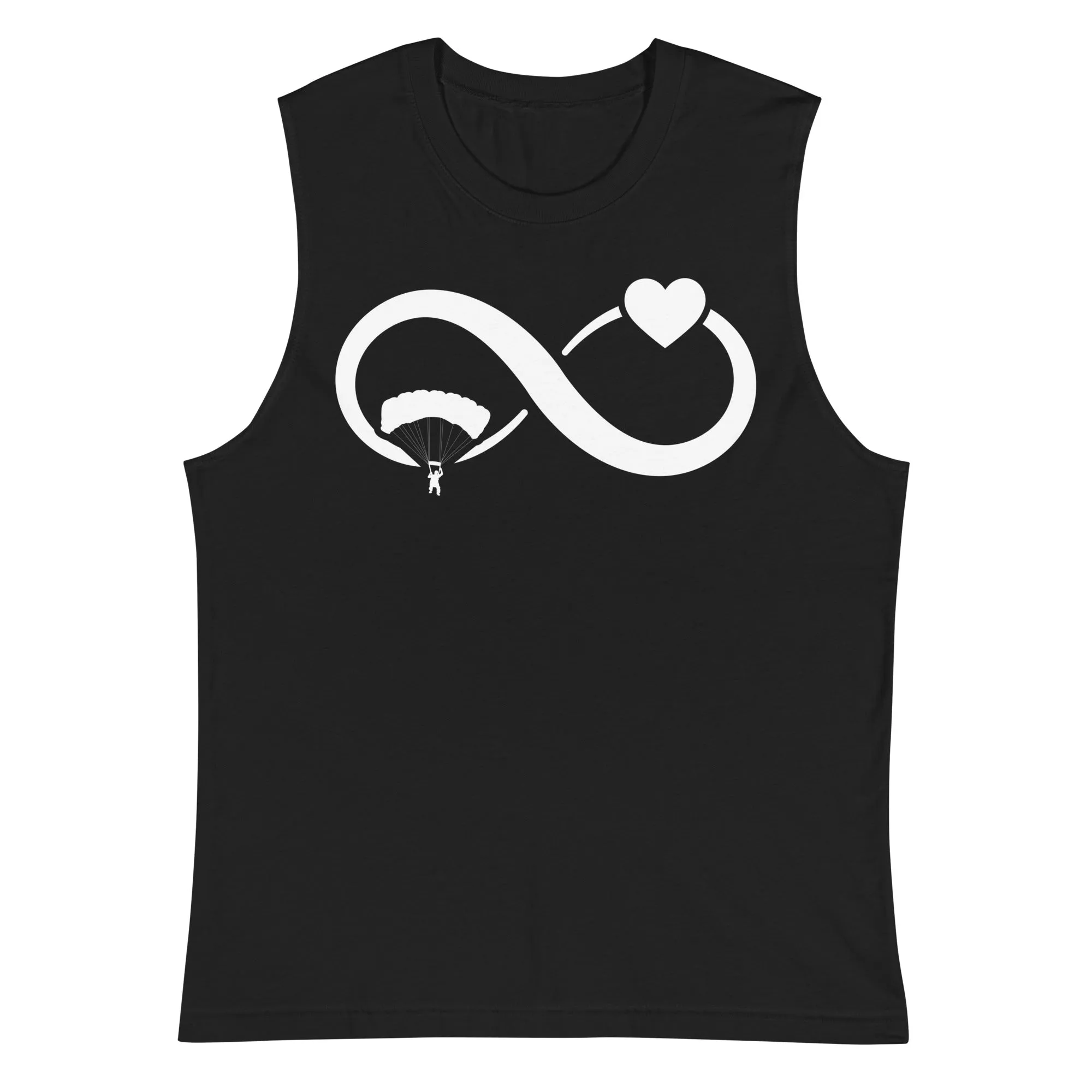 Infinity Heart and Paragliding - Muskelshirt (Unisex)