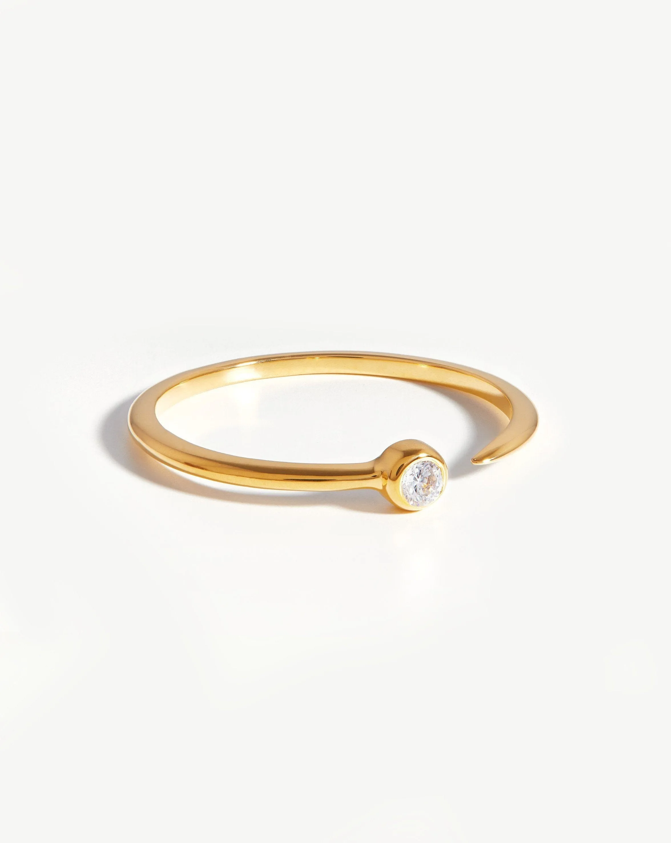 Interstellar Ring | 18ct Gold Plated Vermeil/Cubic Zirconia