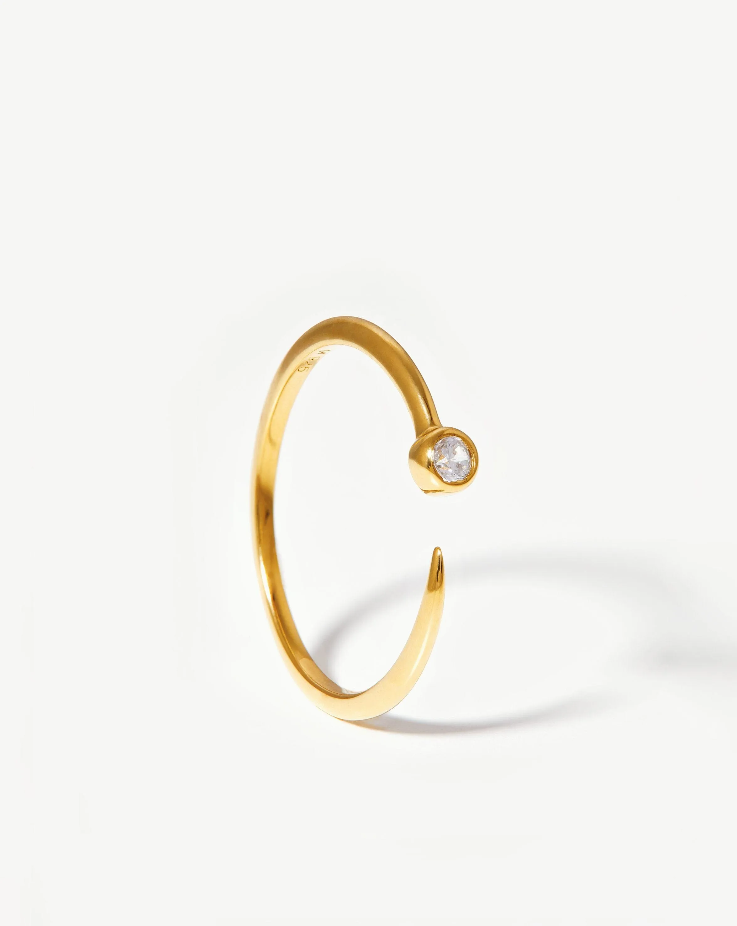 Interstellar Ring | 18ct Gold Plated Vermeil/Cubic Zirconia