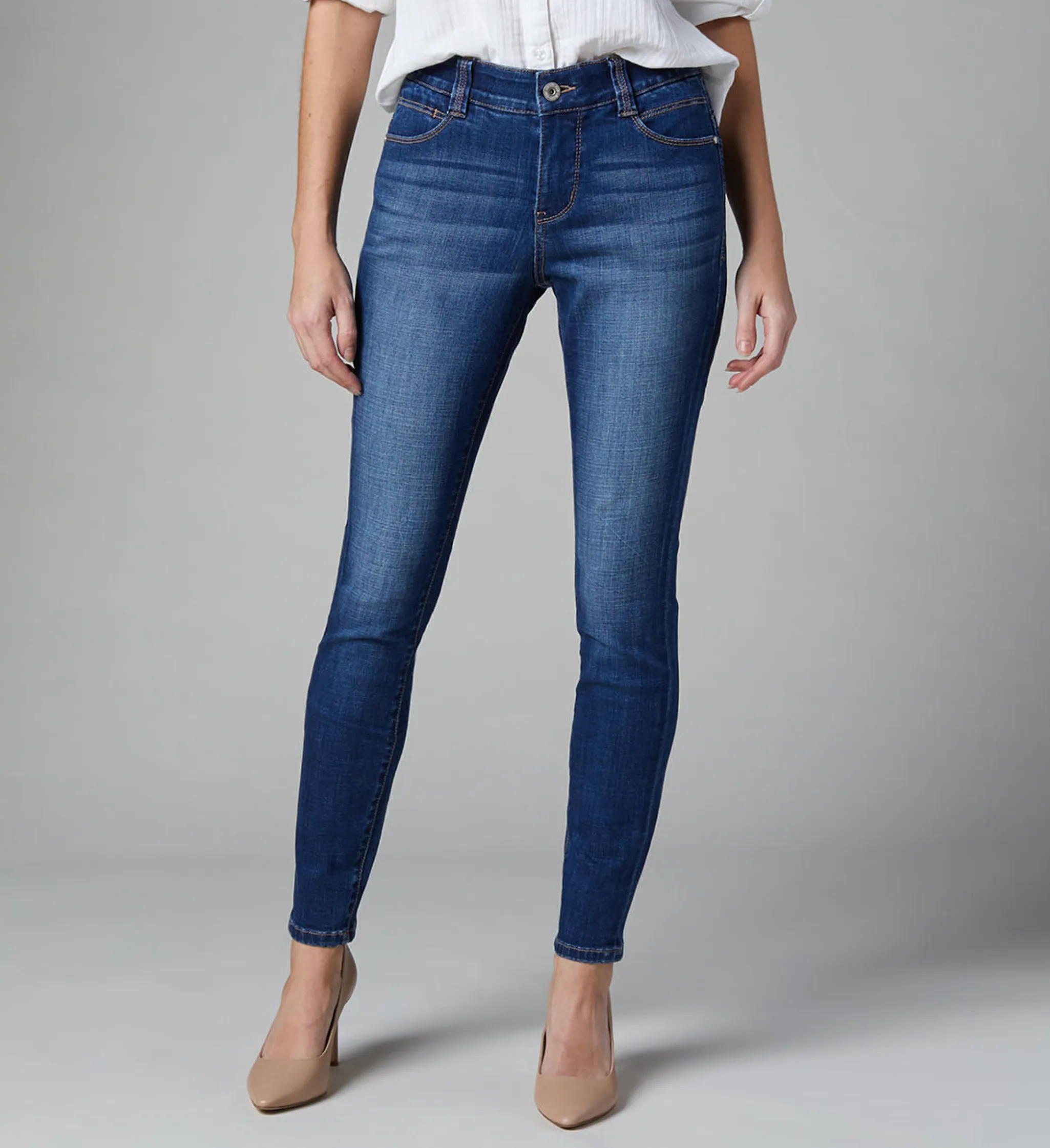 Jag Cecilia skinny PETITE jeans (zip) 4 washes