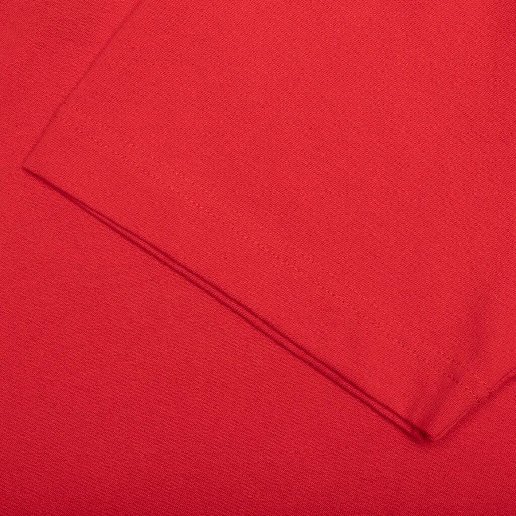 Jersey Braque Pocket Tee - Red