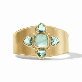 Julie Vos Aquitaine Cuff, Aquamarine Blue