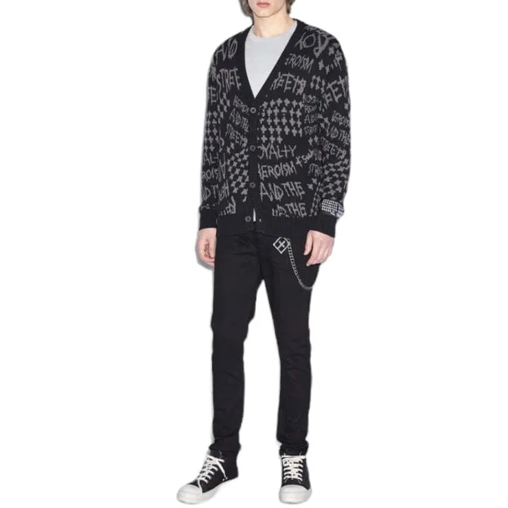 Ksubi Heroism Cardigan (Black) MPS24KW005