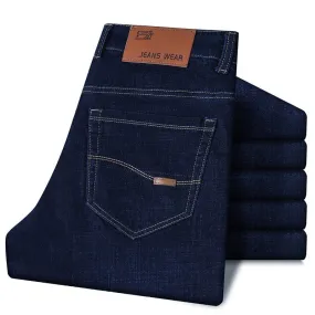 Large Size 40 42 44 Classic Style Men's Jeans 2023 New Fashion