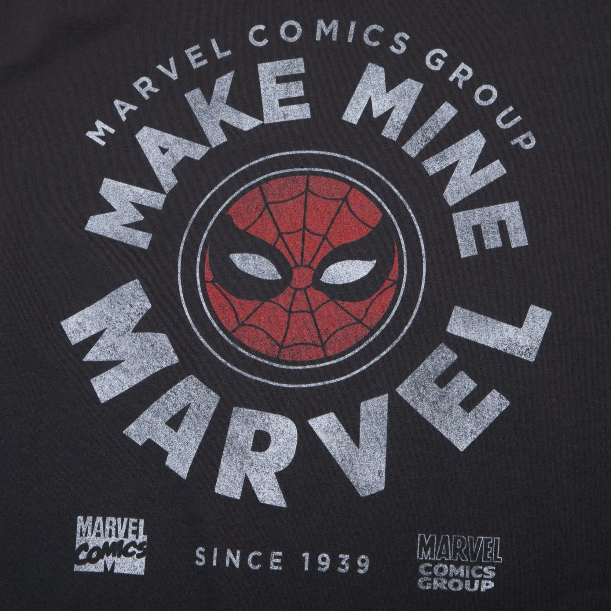 Marvel Comics Vintage Spidey Black Tee