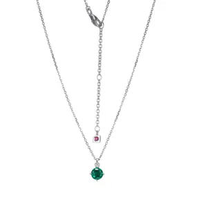 May Birthstone Necklace