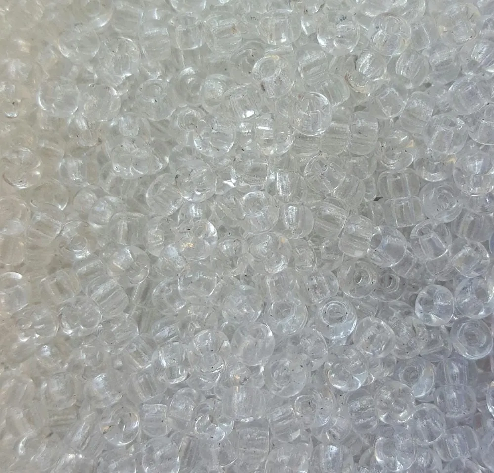 Miyuki Boncuk, MiyukiRoundBeads 6/0-0131 Crystal