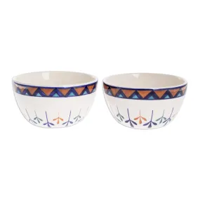 Novica Antigua Breeze Ceramic Soup Bowls (Pair)