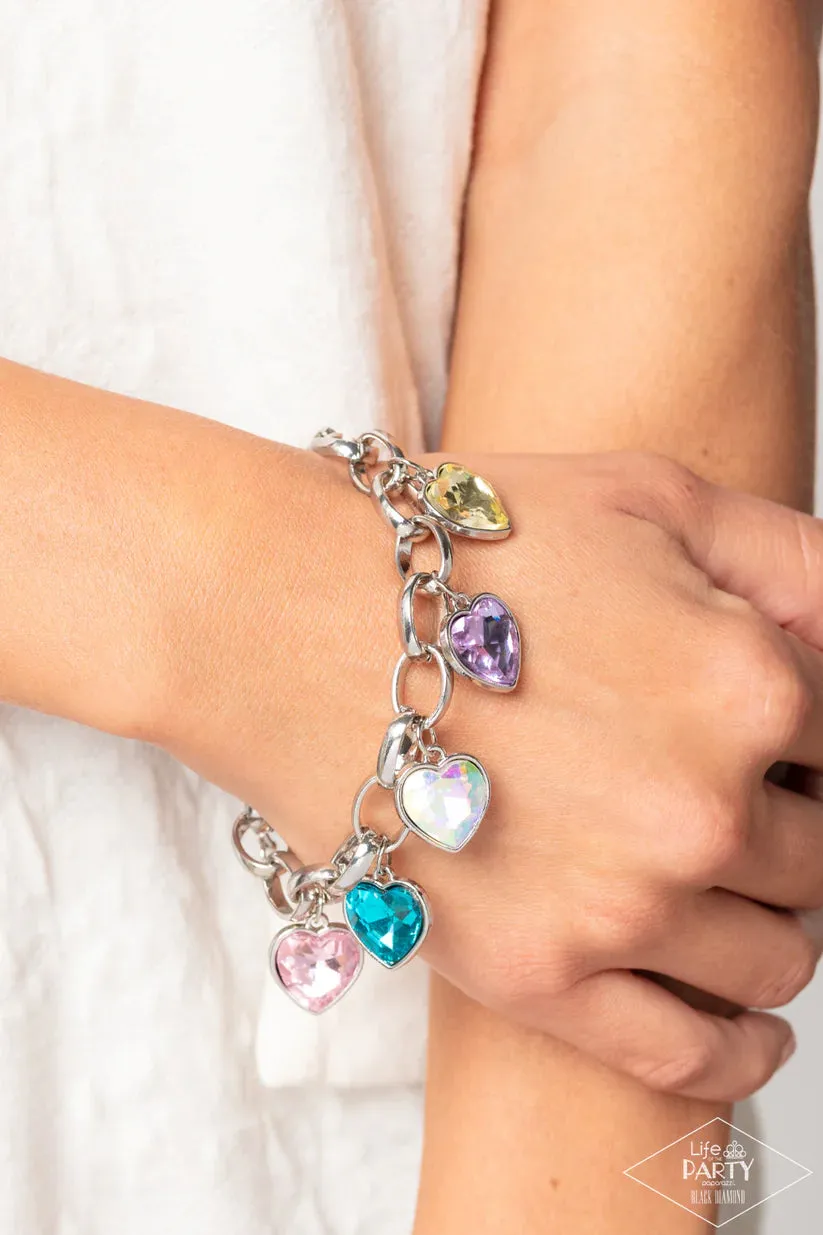 Paparazzi Candy Heart Charmer Multi Bracelet