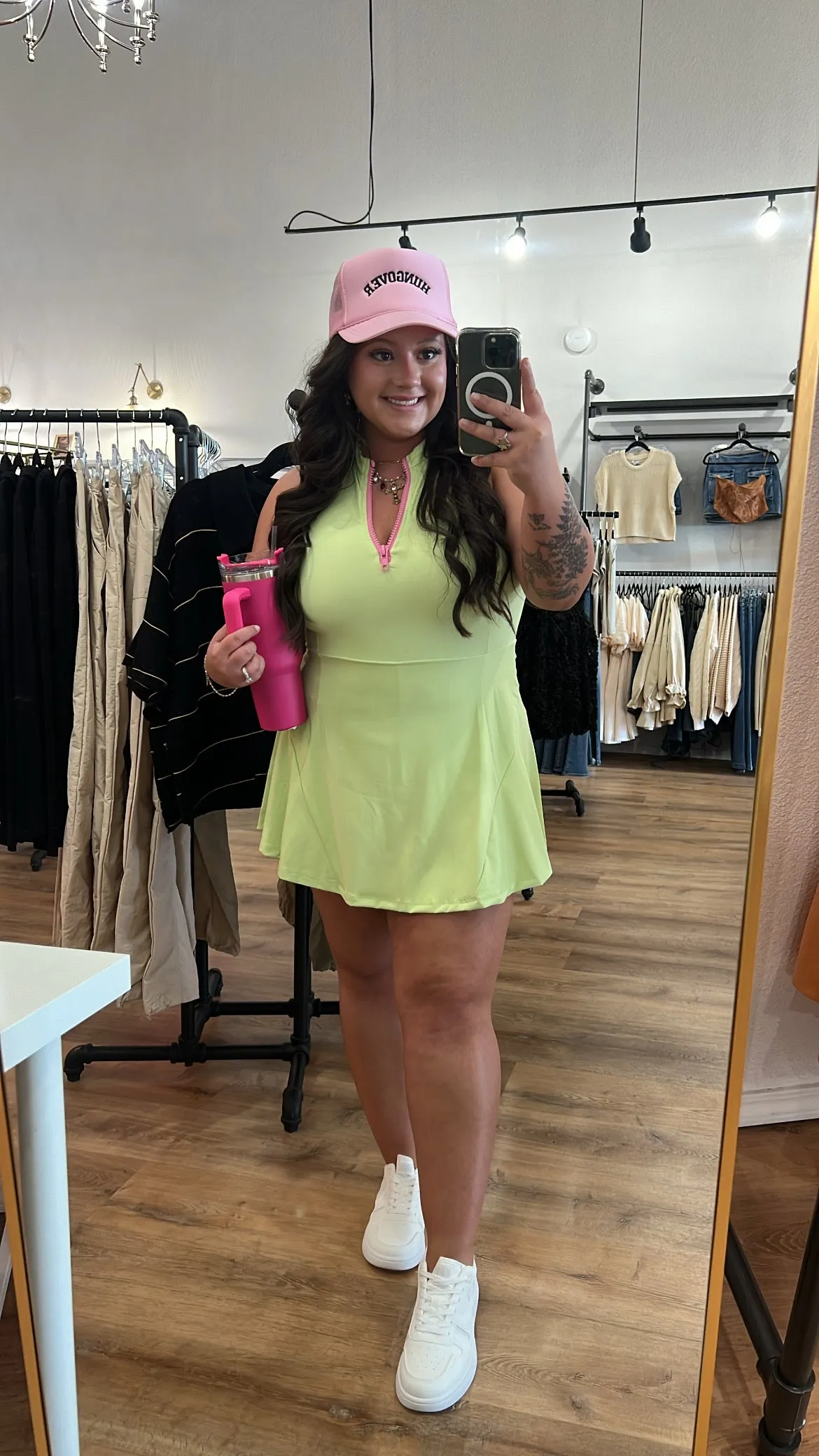 Pickleball Club Lime Romper