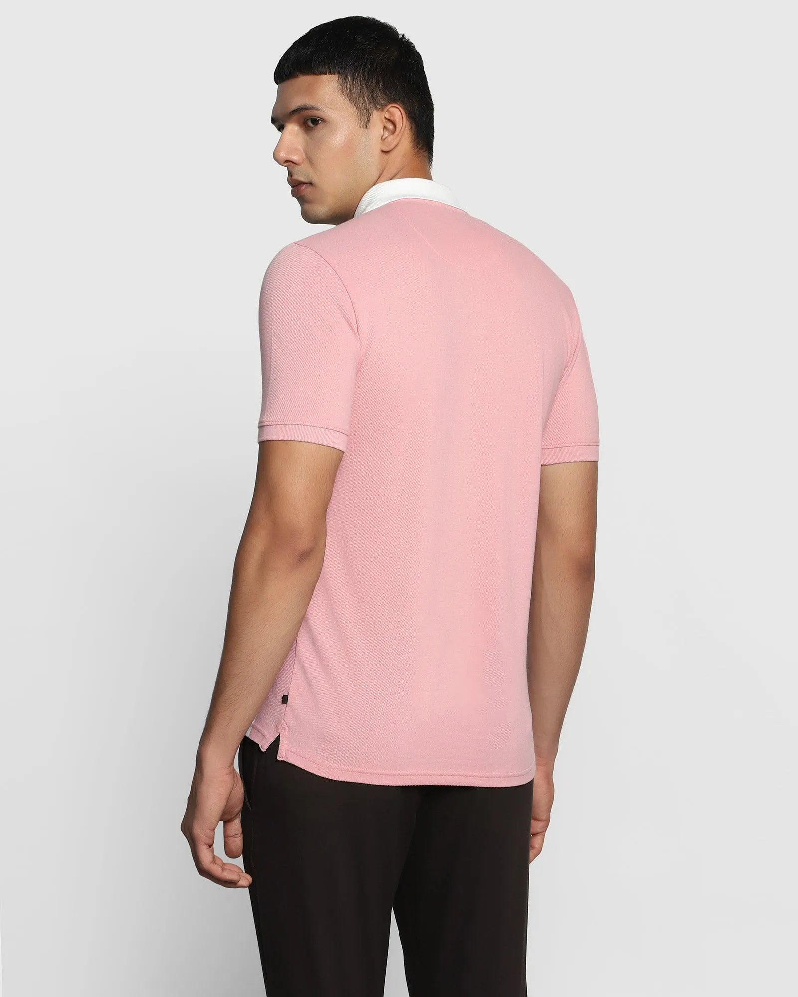 Polo Blossom Pink Striped T-Shirt - Tornado