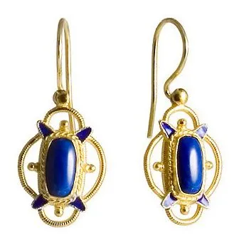 Princess Dashkova Lapis Earrings