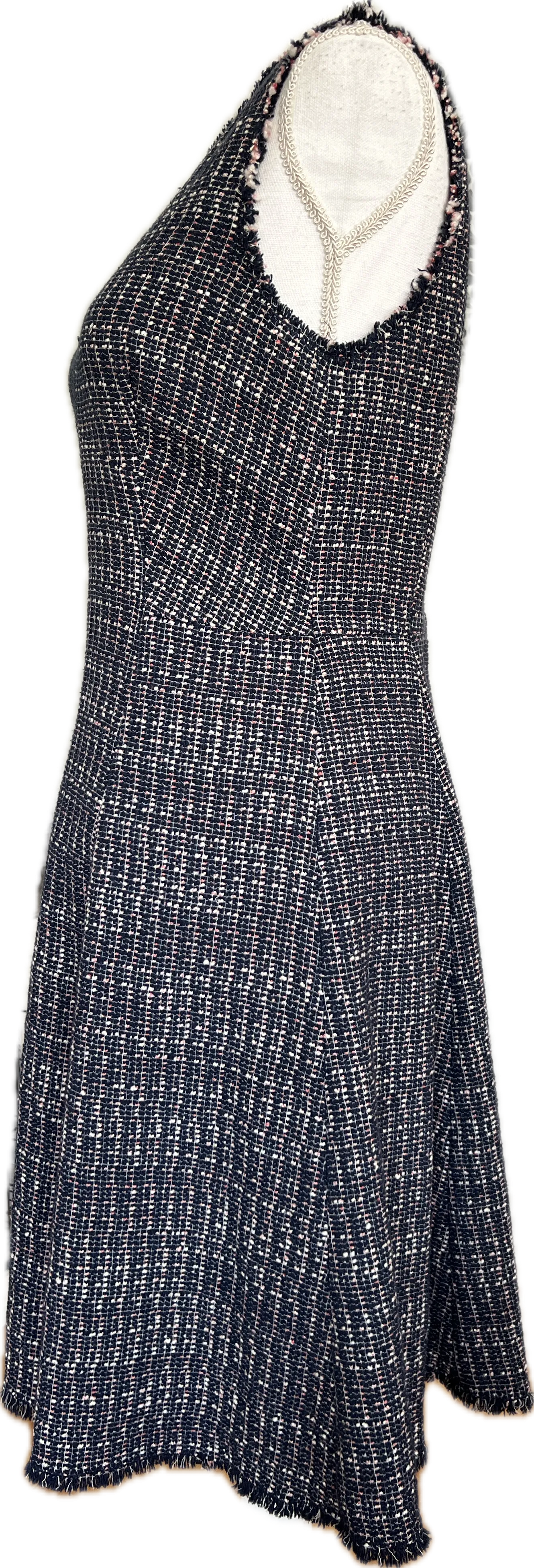 Rebecca Taylor Tweed Navy Dress, 8