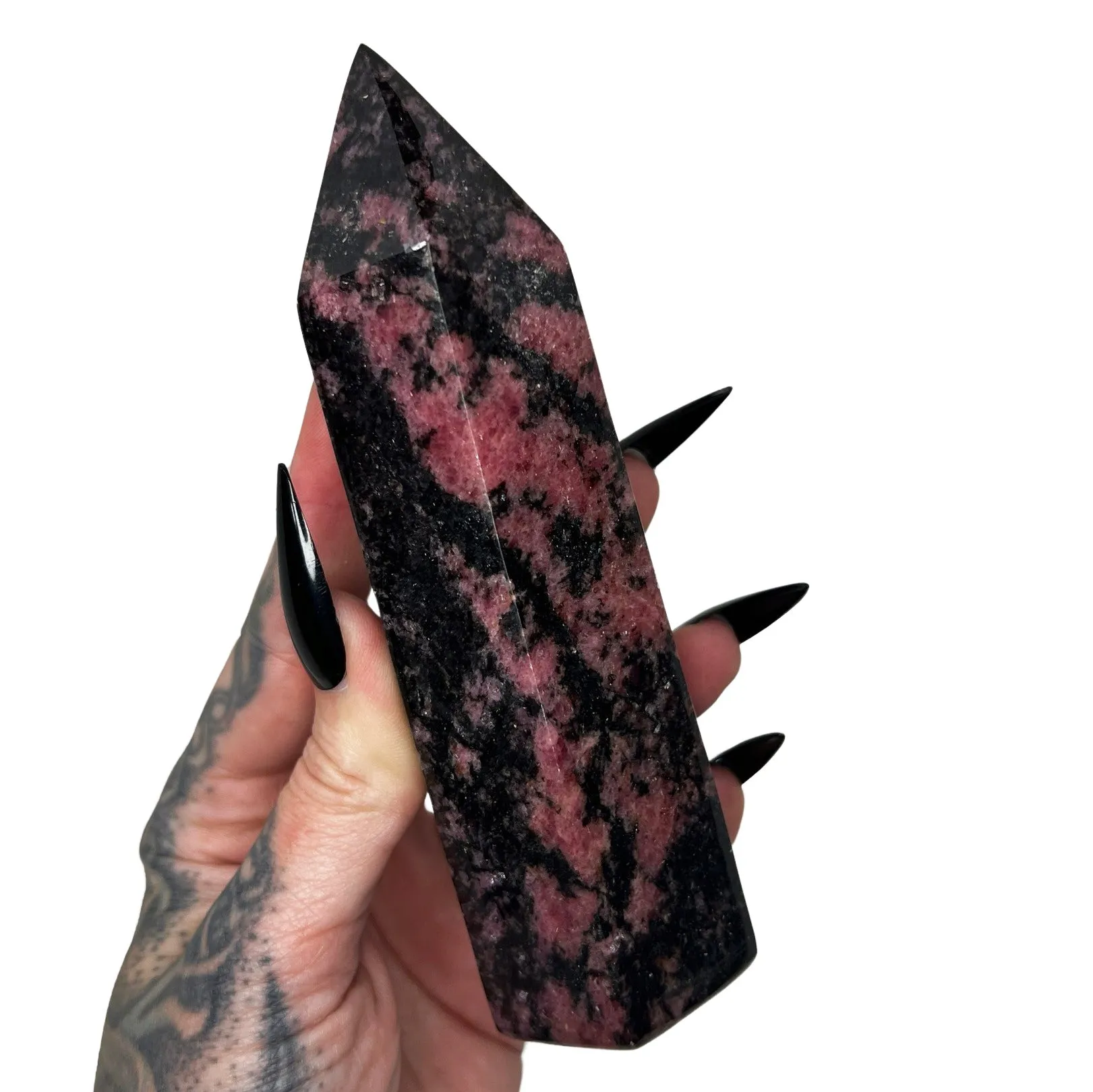 Rhodonite Tower 4 *free shipping*